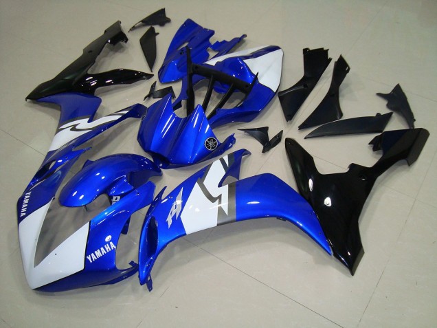 Azul Negro Blanco Carenado Moto Yamaha R1 04-06 Azul Negro Blanco Carenado Moto Yamaha R1 04-06