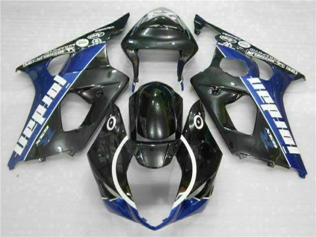 Azul Negro Carenado Moto Completo Suzuki GSXR 1000 K3 03-04 Azul Negro Carenado Moto Completo Suzuki GSXR 1000 K3 03-04