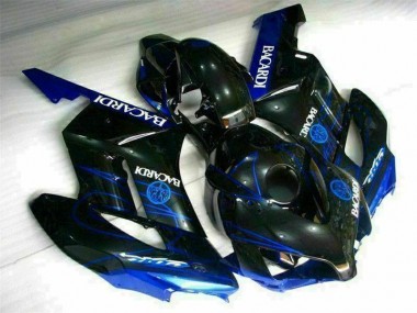 Azul Negro Carenado Moto Honda CBR 1000 RR 04-05