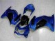 Azul Negro Carenado Moto Kawasaki EX250 08-12 Azul Negro Carenado Moto Kawasaki EX250 08-12