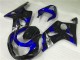 Azul Negro Carenado Moto Suzuki GSXR 1000 K1 00-02 Azul Negro Carenado Moto Suzuki GSXR 1000 K1 00-02