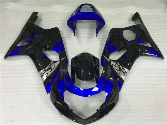 Azul Negro Carenado Moto Suzuki GSXR 1000 K1 00-02 Azul Negro Carenado Moto Suzuki GSXR 1000 K1 00-02