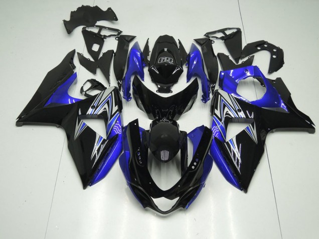Azul & Negro Carenado Moto Suzuki GSXR 1000 K9 09-16 Azul & Negro Carenado Moto Suzuki GSXR 1000 K9 09-16