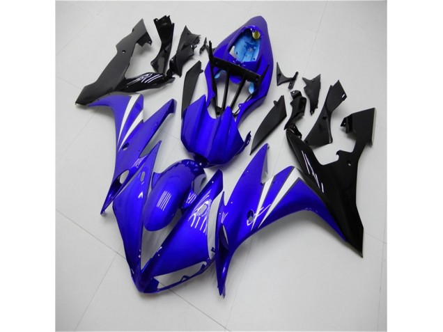 Azul Negro Carenado Moto Yamaha R1 04-06 Azul Negro Carenado Moto Yamaha R1 04-06