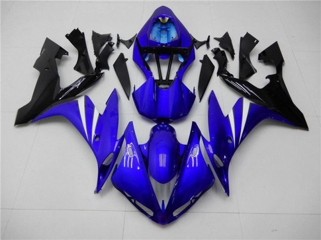 Azul Negro Carenado Moto Yamaha R1 04-06 Azul Negro Carenado Moto Yamaha R1 04-06