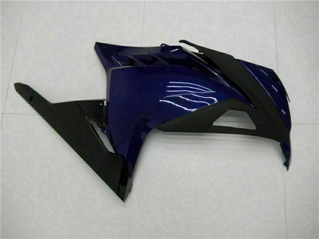 Azul Negro Carenado & Plástico Moto Kawasaki EX300 13-16 Azul Negro Carenado & Plástico Moto Kawasaki EX300 13-16