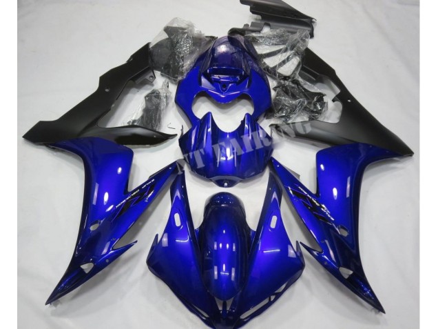 Azul Negro Carenados Moto Yamaha R1 04-06 Azul Negro Carenados Moto Yamaha R1 04-06