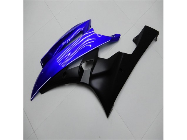 Azul Negro Kit ABS Carenado Motocicleta Yamaha R6 06-07 Azul Negro Kit ABS Carenado Motocicleta Yamaha R6 06-07