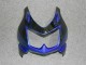 Azul Negro Kit Carenado ABS Completo Kawasaki EX250 08-12 Azul Negro Kit Carenado ABS Completo Kawasaki EX250 08-12