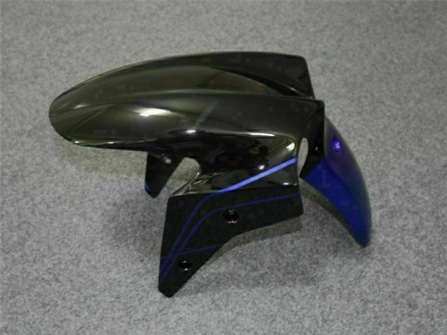 Azul Negro Kit Carenado ABS Completo Kawasaki EX250 08-12 Azul Negro Kit Carenado ABS Completo Kawasaki EX250 08-12