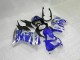 Azul Negro Kit Carenado Moto Kawasaki EX250 08-12 Azul Negro Kit Carenado Moto Kawasaki EX250 08-12