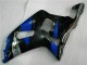 Azul Negro Kit Carenado Moto Suzuki GSXR 600 / 750 K1 K2 K3 01-03 Azul Negro Kit Carenado Moto Suzuki GSXR 600 / 750 K1 K2 K3 01-03