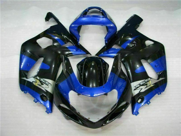Azul Negro Kit Carenado Moto Suzuki GSXR 600 / 750 K1 K2 K3 01-03 Azul Negro Kit Carenado Moto Suzuki GSXR 600 / 750 K1 K2 K3 01-03