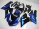 Azul Negro Kits Completo Carenado Moto ABS Kawasaki ZX6R 05-06 Azul Negro Kits Completo Carenado Moto ABS Kawasaki ZX6R 05-06