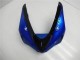 Azul Negro Kits Completo Carenado Moto ABS Kawasaki ZX6R 05-06 Azul Negro Kits Completo Carenado Moto ABS Kawasaki ZX6R 05-06