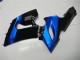 Azul Negro Kits Completo Carenado Moto ABS Kawasaki ZX6R 05-06 Azul Negro Kits Completo Carenado Moto ABS Kawasaki ZX6R 05-06
