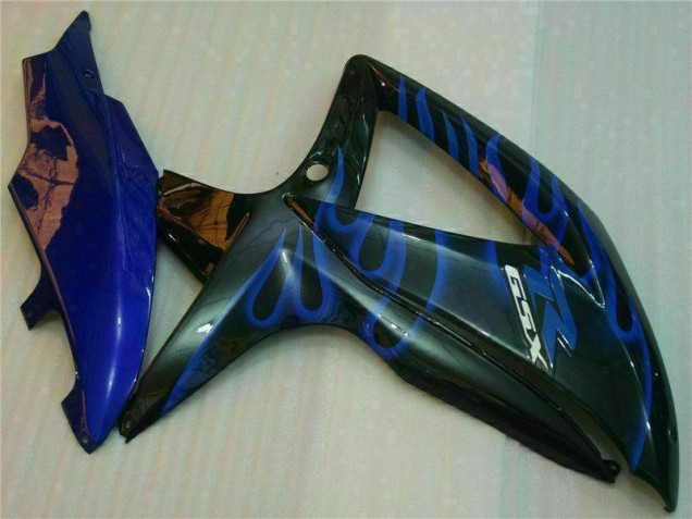 Azul Negro Kits Completo Carenado Moto ABS Suzuki GSXR 600 / 750 K8 08-10 Azul Negro Kits Completo Carenado Moto ABS Suzuki GSXR 600 / 750 K8 08-10