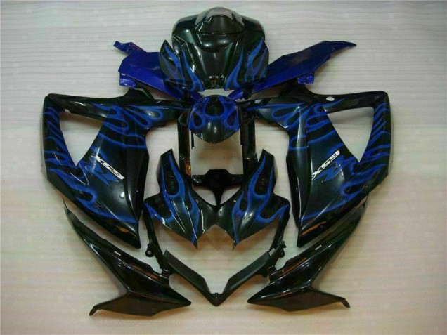Azul Negro Kits Completo Carenado Moto ABS Suzuki GSXR 600 / 750 K8 08-10 Azul Negro Kits Completo Carenado Moto ABS Suzuki GSXR 600 / 750 K8 08-10