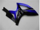 Azul Negro Kits Completo Carenado Moto Suzuki GSXR 600 / 750 K6 06-07 Azul Negro Kits Completo Carenado Moto Suzuki GSXR 600 / 750 K6 06-07