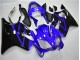 Azul Negro Plástica Moto Honda CBR 600 F4i 01-03 Azul Negro Plástica Moto Honda CBR 600 F4i 01-03