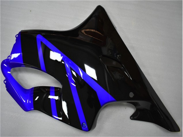 Azul Negro Plástica Moto Honda CBR 600 F4i 01-03 Azul Negro Plástica Moto Honda CBR 600 F4i 01-03