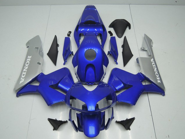 Azul Plata Carenado Moto Honda CBR 600 RR 03-04 Azul Plata Carenado Moto Honda CBR 600 RR 03-04
