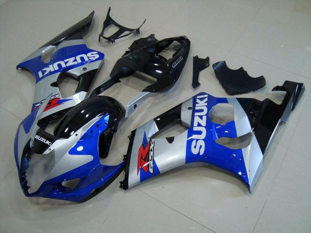 Azul Plata Carenado Moto Suzuki GSXR 1000 K3 03-04 Azul Plata Carenado Moto Suzuki GSXR 1000 K3 03-04