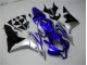 Azul Plata Negro Carenado Moto Honda CBR 600 RR 07-08