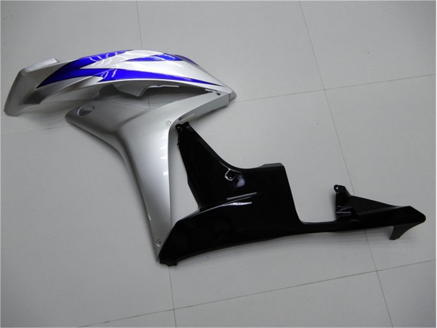 Azul Plata Negro Carenado Moto Honda CBR 600 RR 07-08