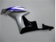 Azul Plata Negro Carenado Moto Honda CBR 600 RR 07-08