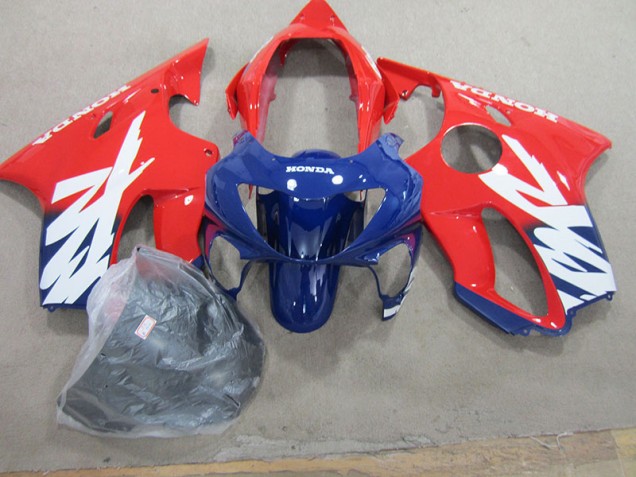 Azul Rojo Carenado Moto Honda CBR 600 F4 99-00 Azul Rojo Carenado Moto Honda CBR 600 F4 99-00