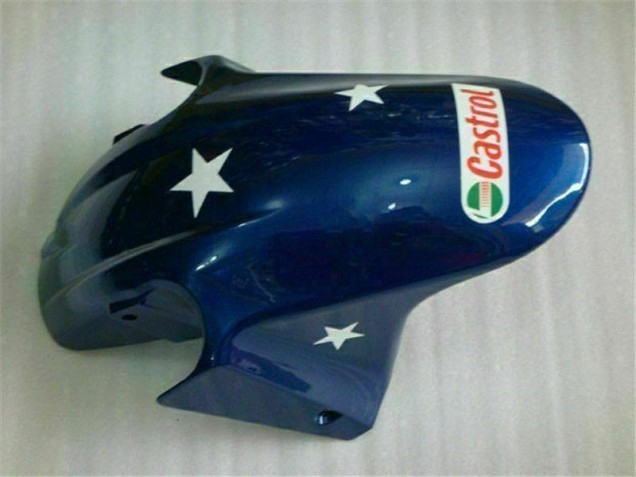 Azul Rojo Castrol Cycle World Carenado Moto Honda CBR 600 F4i 04-07 Azul Rojo Castrol Cycle World Carenado Moto Honda CBR 600 F4i 04-07