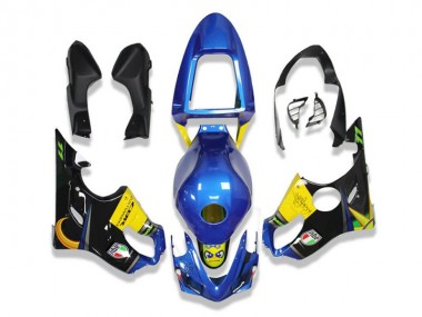Azul Tiburón Carenado Moto Honda CBR 600 F4i 01-03