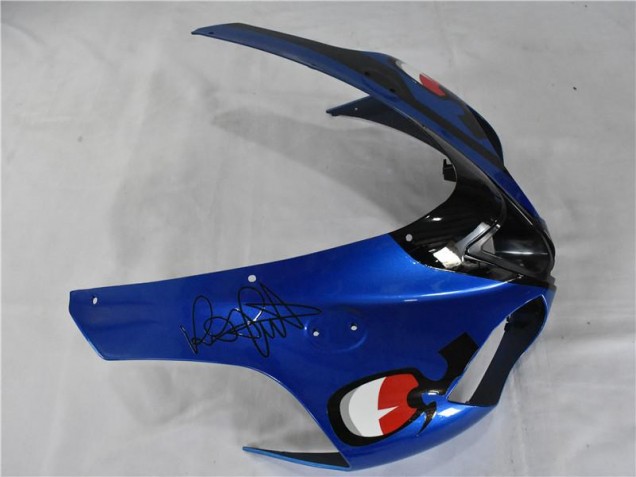 Azul Tiburón Carenado Moto Kawasaki ZX6R 07-08 Azul Tiburón Carenado Moto Kawasaki ZX6R 07-08