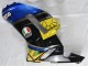Azul Tiburón Carenado Moto Kawasaki ZX6R 07-08 Azul Tiburón Carenado Moto Kawasaki ZX6R 07-08