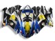 Azul Tiburón Carenado Moto Kawasaki ZX6R 07-08 Azul Tiburón Carenado Moto Kawasaki ZX6R 07-08