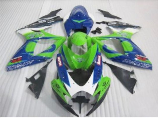 Azul Verde Carenado Moto Suzuki GSXR 600 / 750 K6 06-07 Azul Verde Carenado Moto Suzuki GSXR 600 / 750 K6 06-07