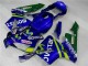Azul Verde Movistar Castrol Carenado Moto Honda CBR 600 RR 03-04 Azul Verde Movistar Castrol Carenado Moto Honda CBR 600 RR 03-04