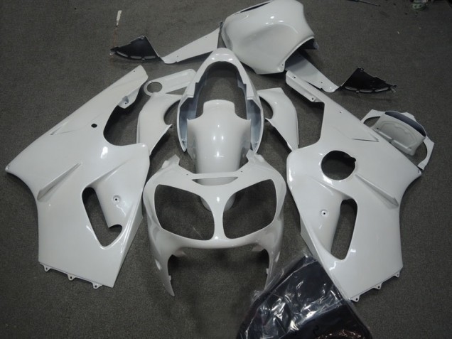 Blanco ABS Moto Plástico Kawasaki ZX12R 00-01 Blanco ABS Moto Plástico Kawasaki ZX12R 00-01