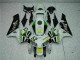 Blanco Amarillo Verde 52 Carenado Moto Honda CBR 600 RR 05-06 Blanco Amarillo Verde 52 Carenado Moto Honda CBR 600 RR 05-06