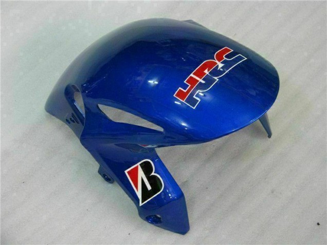Blanco Azul ABS Moto Plástico Honda CBR 1000 RR 08-11 Blanco Azul ABS Moto Plástico Honda CBR 1000 RR 08-11