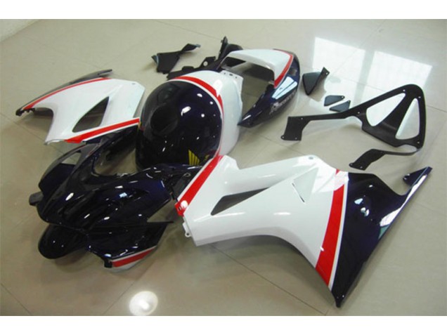 Blanco Azul Carenado Moto Honda VFR 800 02-13 Blanco Azul Carenado Moto Honda VFR 800 02-13