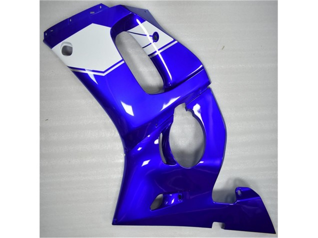 Blanco Azul Carenado & Plástico Moto Yamaha R6 98-02
