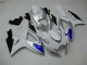 Blanco Azul Kit Carenado ABS Completo Suzuki GSXR 600 / 750 K6 06-07 Blanco Azul Kit Carenado ABS Completo Suzuki GSXR 600 / 750 K6 06-07