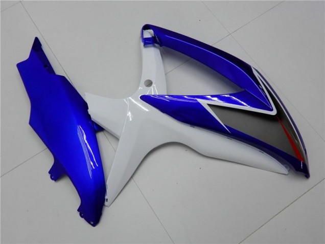 Blanco Azul Kit Completo Carenado Moto Suzuki GSXR 600 / 750 K8 08-10 Blanco Azul Kit Completo Carenado Moto Suzuki GSXR 600 / 750 K8 08-10