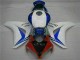 Blanco Azul Kits ABS Carenado Motocicleta Honda CBR 1000 RR 08-11 Blanco Azul Kits ABS Carenado Motocicleta Honda CBR 1000 RR 08-11