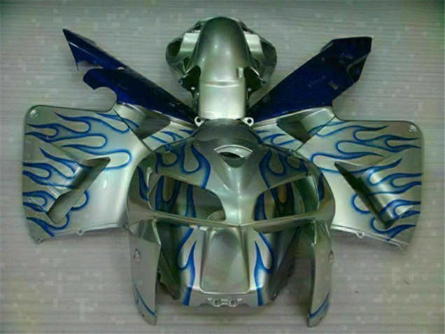 Blanco Azul Llama Carenado Moto Honda CBR 600 RR 05-06 Blanco Azul Llama Carenado Moto Honda CBR 600 RR 05-06