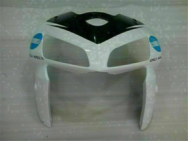 Blanco Azul Moto Plástico Honda CBR 600 RR 05-06 Blanco Azul Moto Plástico Honda CBR 600 RR 05-06