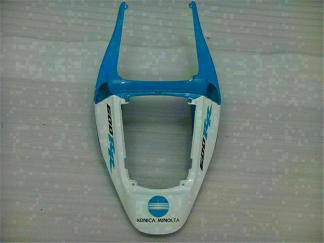 Blanco Azul Moto Plástico Honda CBR 600 RR 05-06 Blanco Azul Moto Plástico Honda CBR 600 RR 05-06
