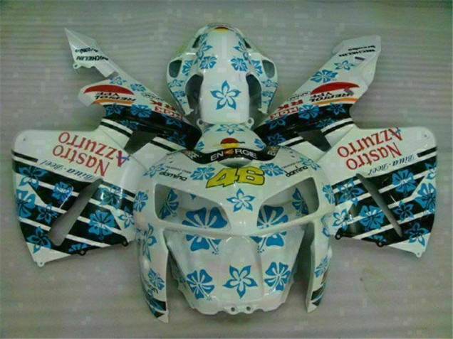 Blanco Azul Nastro Azzurro 46 ABS Moto Plástico Honda CBR 600 RR 05-06 Blanco Azul Nastro Azzurro 46 ABS Moto Plástico Honda CBR 600 RR 05-06